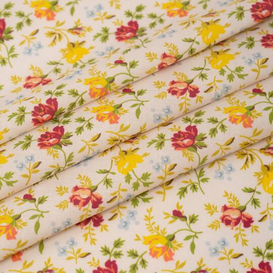 Roc-Lon Floral Prints Cotton Fabric